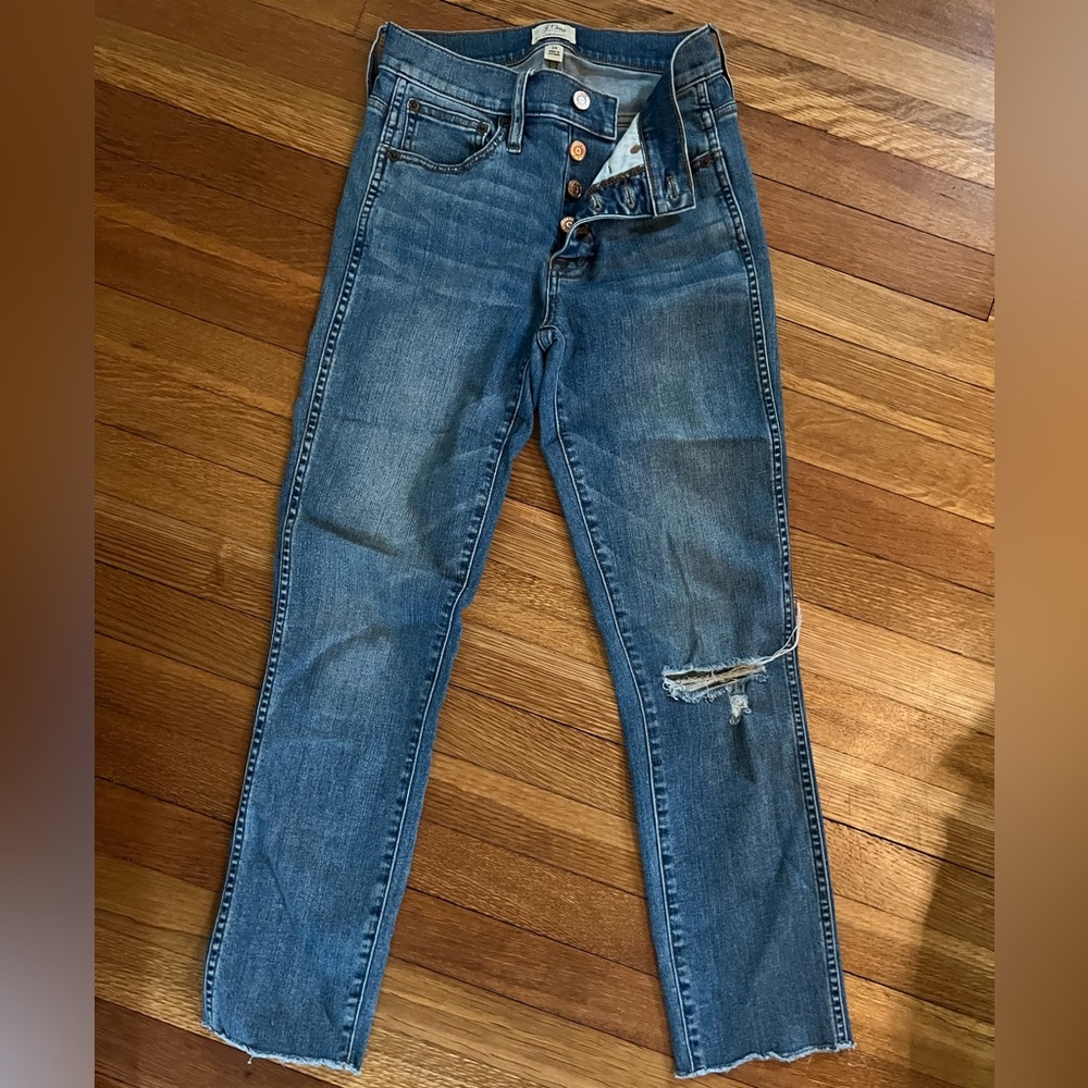 J Crew Vintage Straight denim